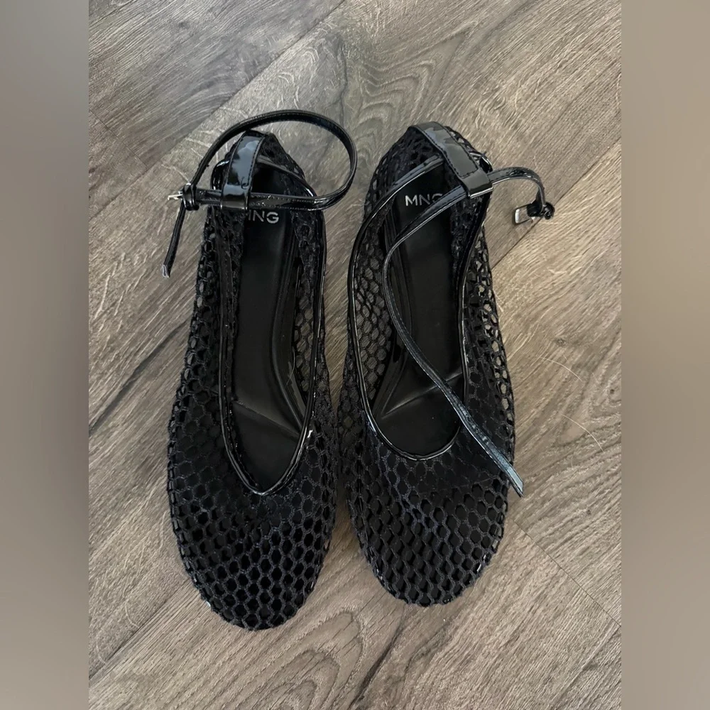 Women's mango Ballerinas With Mesh Bracelet 8.5 (39) - Picture 4 of 10